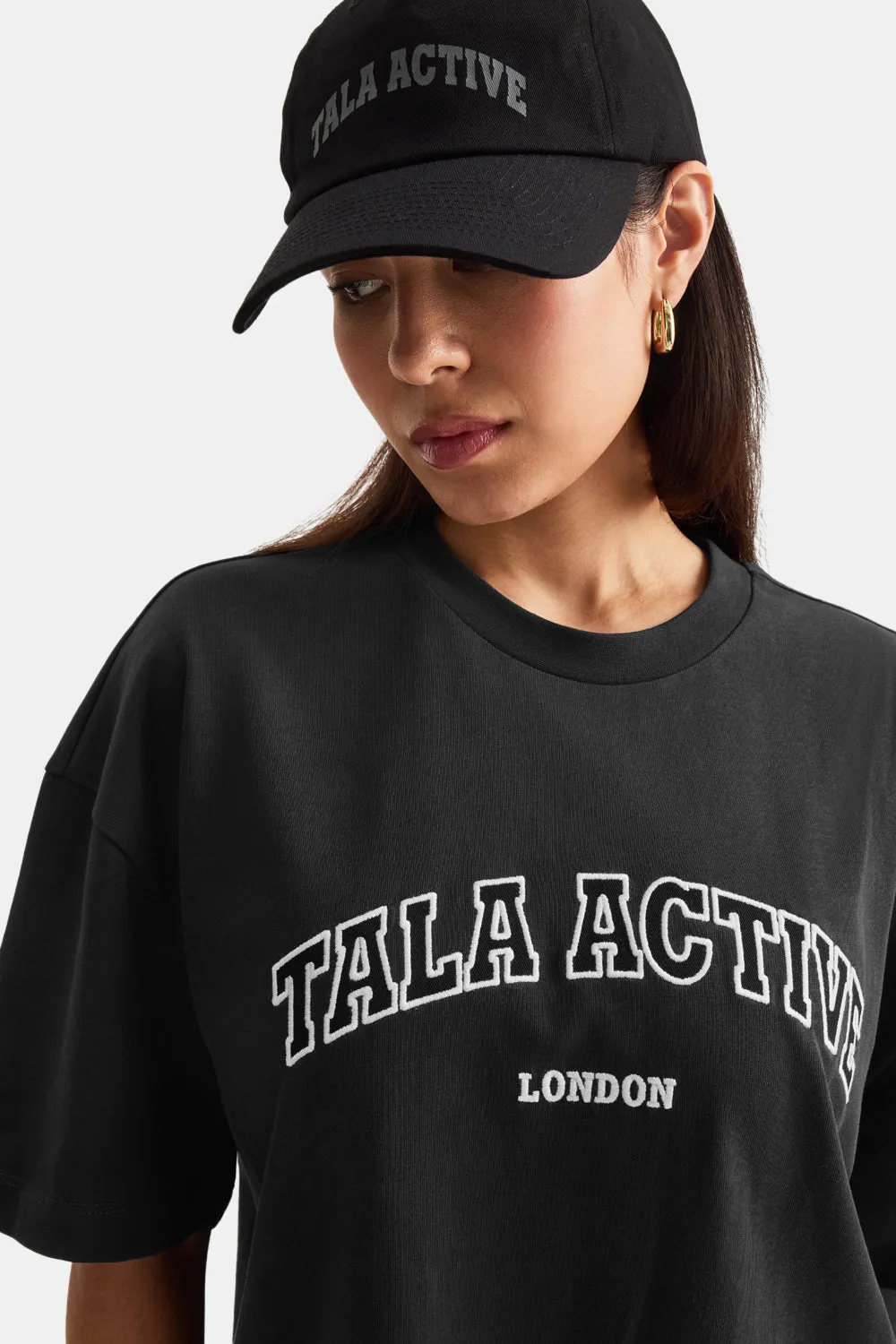 TALA Active Applique Tee - Vintage Black sold by TALA product image thumbnail 2