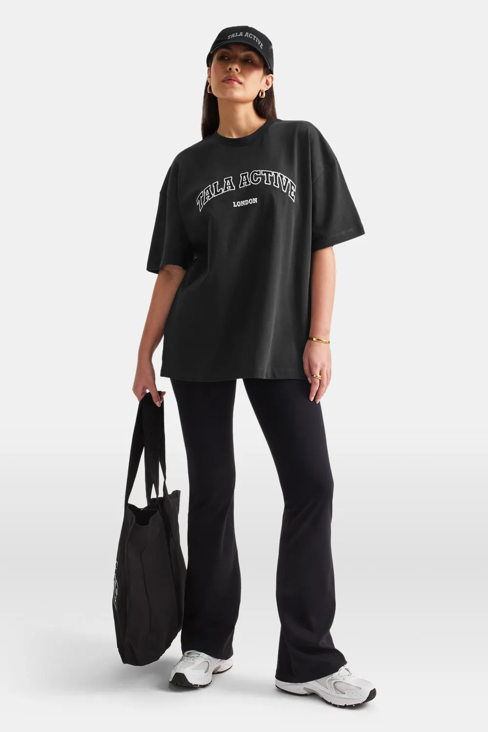 TALA Active Applique Tee - Vintage Black sold by TALA product image thumbnail 3