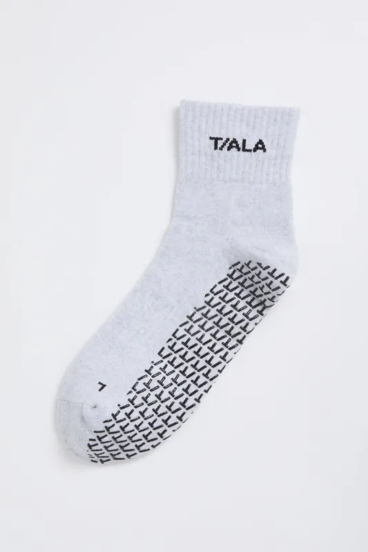 TALA Pilates Grip Socks 2 Pack - Grey Marl sold by TALA