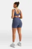 SkinLuxe High V-Waisted Shorts - Vintage Blue sold by TALA