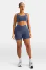 SkinLuxe High V-Waisted Shorts - Vintage Blue sold by TALA