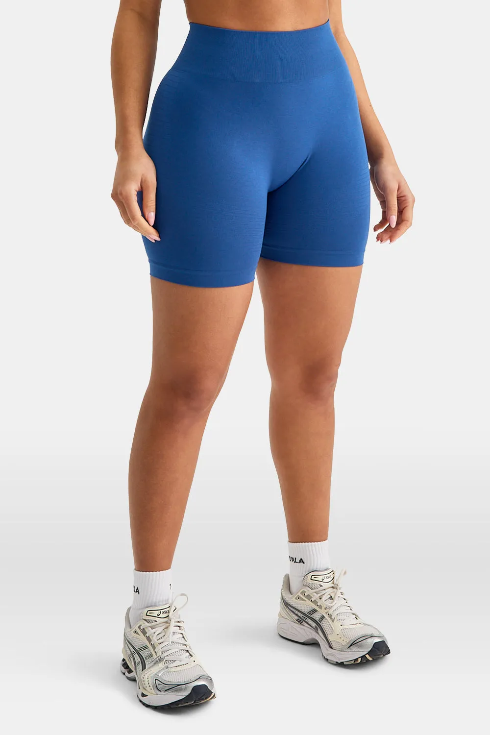 Sculpt Seamless Scrunch Shorts - Cobalt Blue sold by TALA product image thumbnail 3