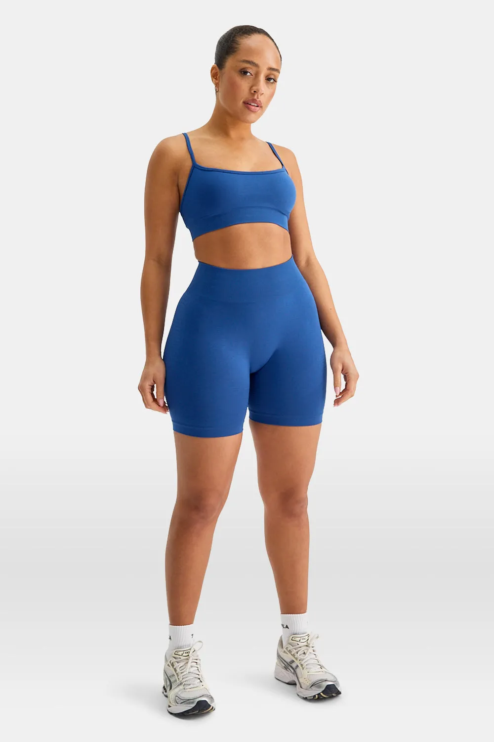 Sculpt Seamless Scrunch Shorts - Cobalt Blue sold by TALA