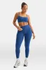 Sculpt Seamless Bandeau Sports Bra - Cobalt Blue sold by TALA