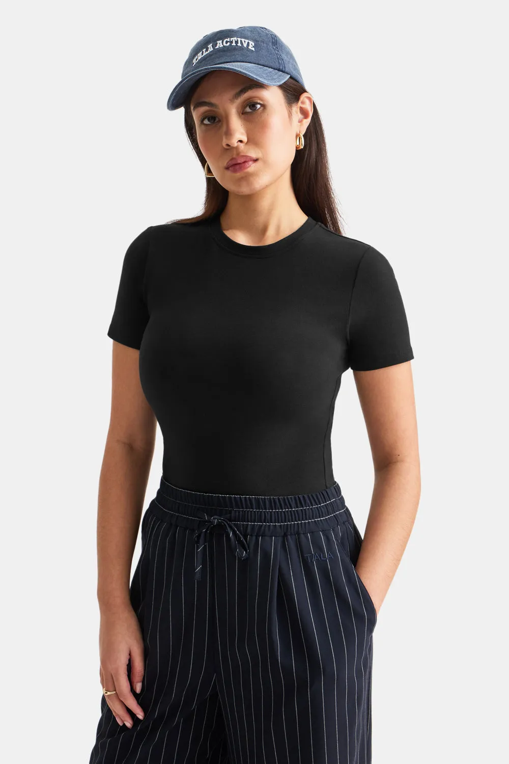 365 Core Cotton Short Sleeve T-Shirt - Black sold by TALA