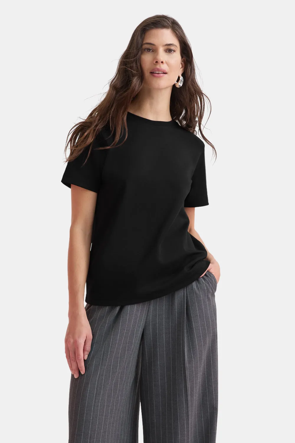 Elevated T-Shirt - Black sold by TALA