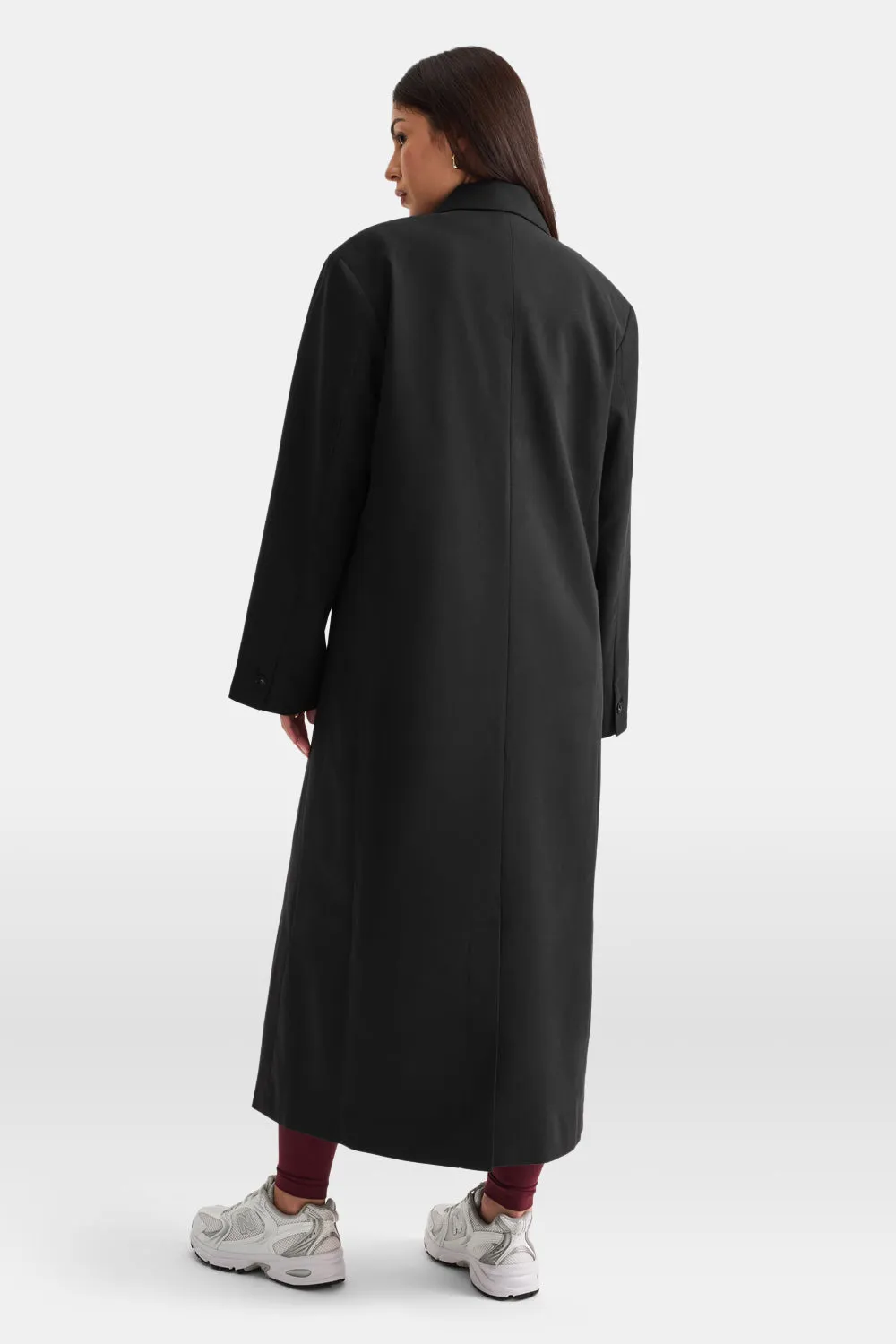 Longline Blazer Coat - Black sold by TALA product image thumbnail 4