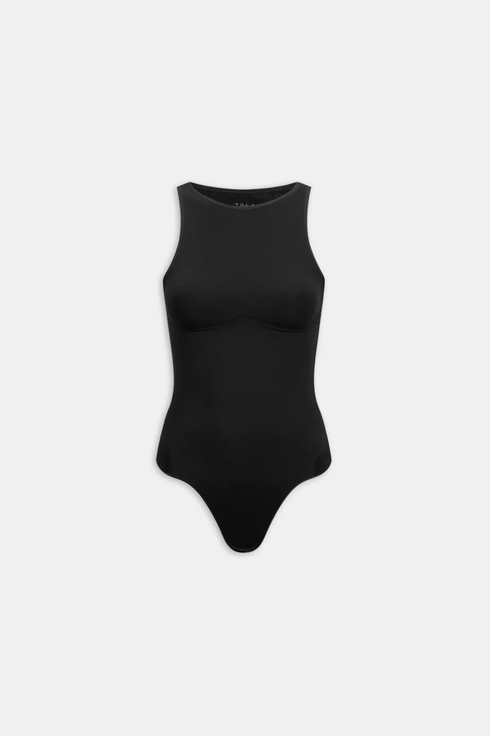 365 Contour Boat Neck Bodysuit - Shadow Black sold by TALA product image thumbnail 2