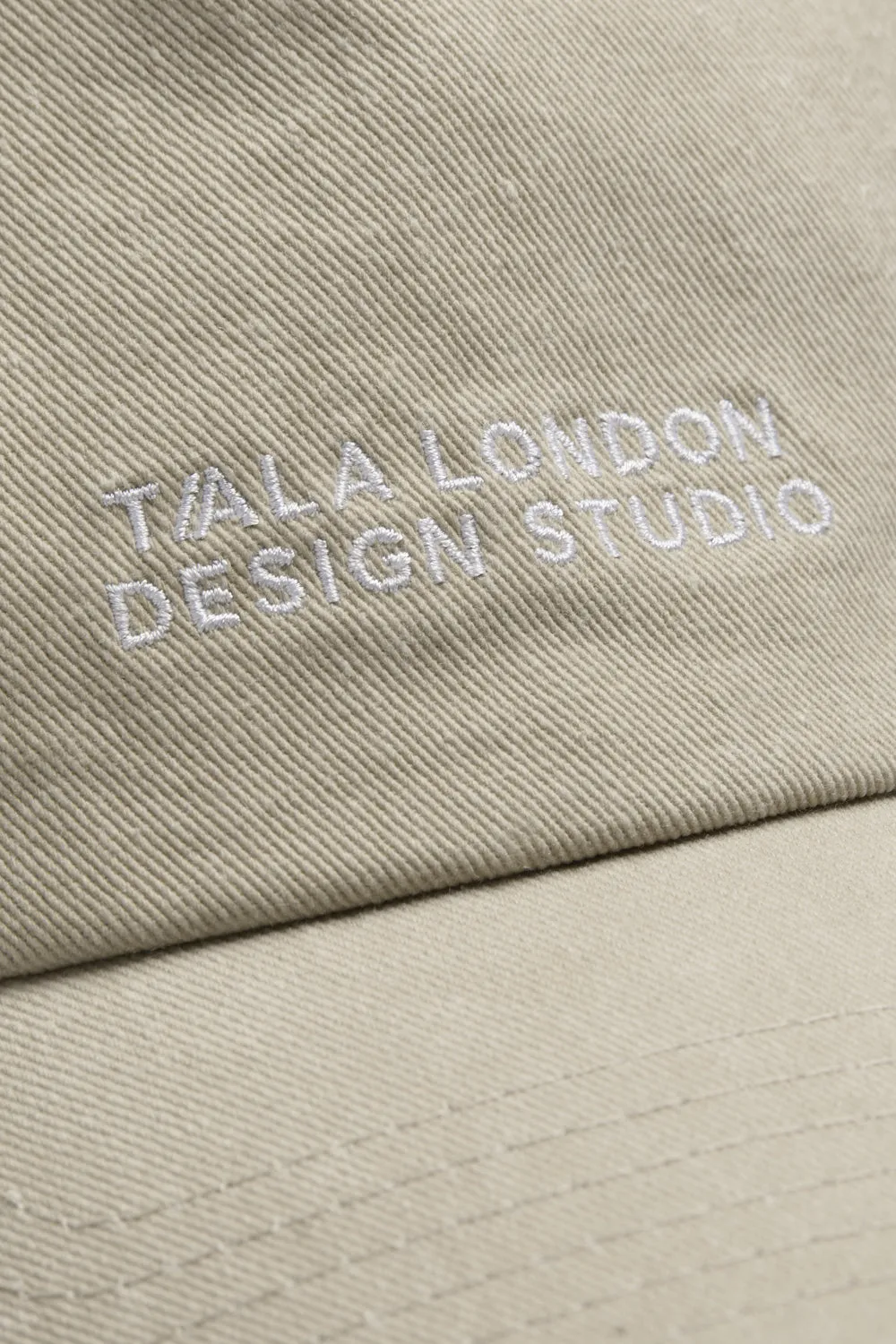 TALA Design Studio Embroidery Cap - Soft Khaki sold by TALA product image thumbnail 4