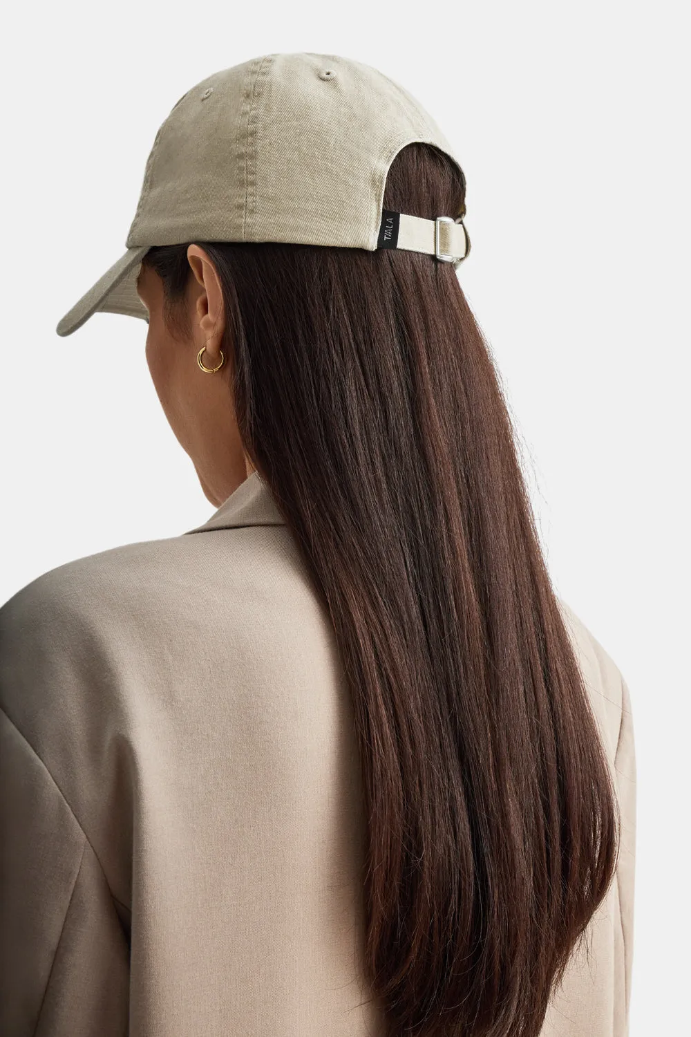 TALA Design Studio Embroidery Cap - Soft Khaki sold by TALA product image thumbnail 3