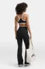 DayFlex Wrap Flared Yoga Pant - Shadow Black & Ivory sold by TALA