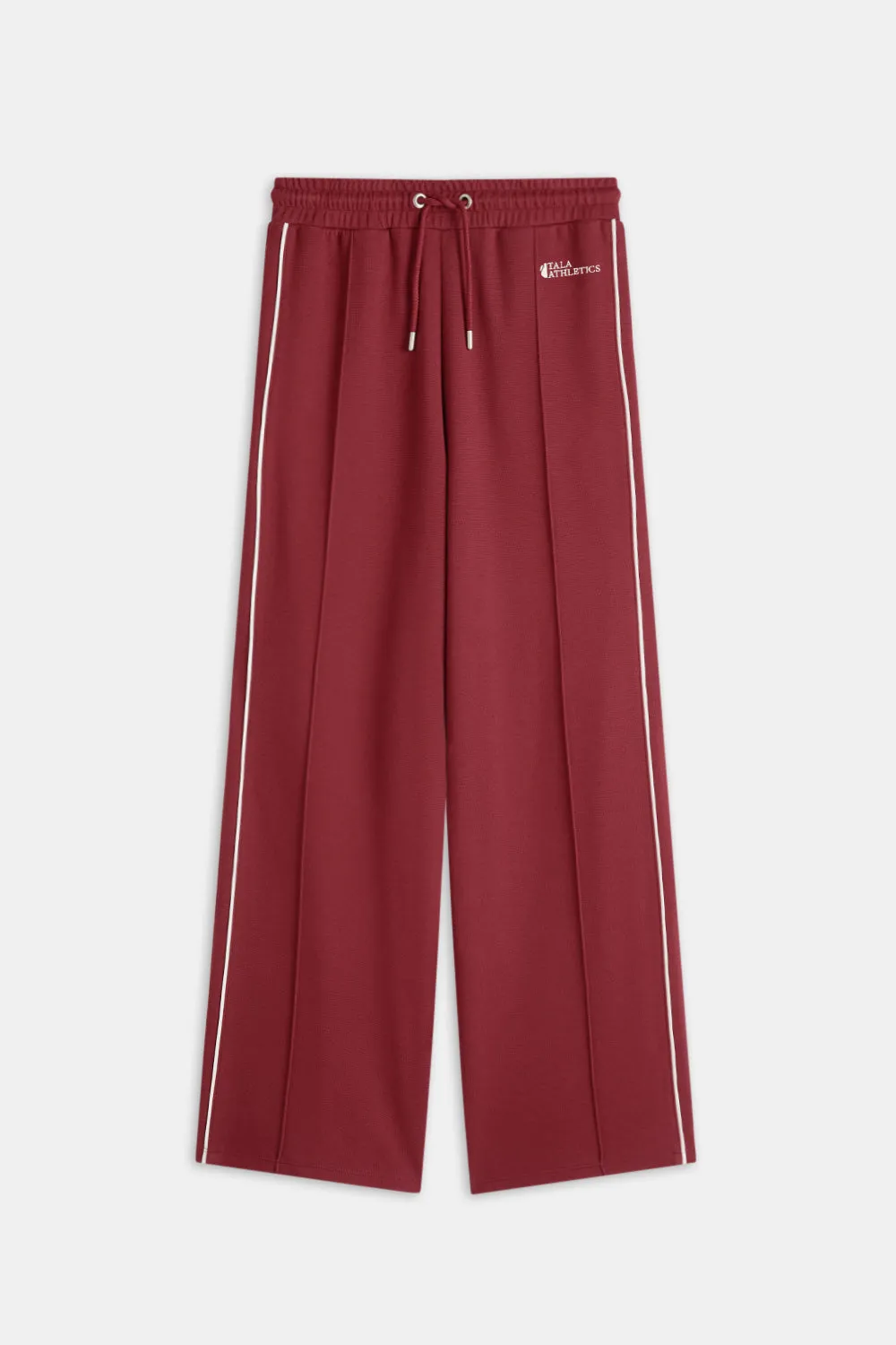 Contrast Piping Track Pant - Vintage Red sold by TALA