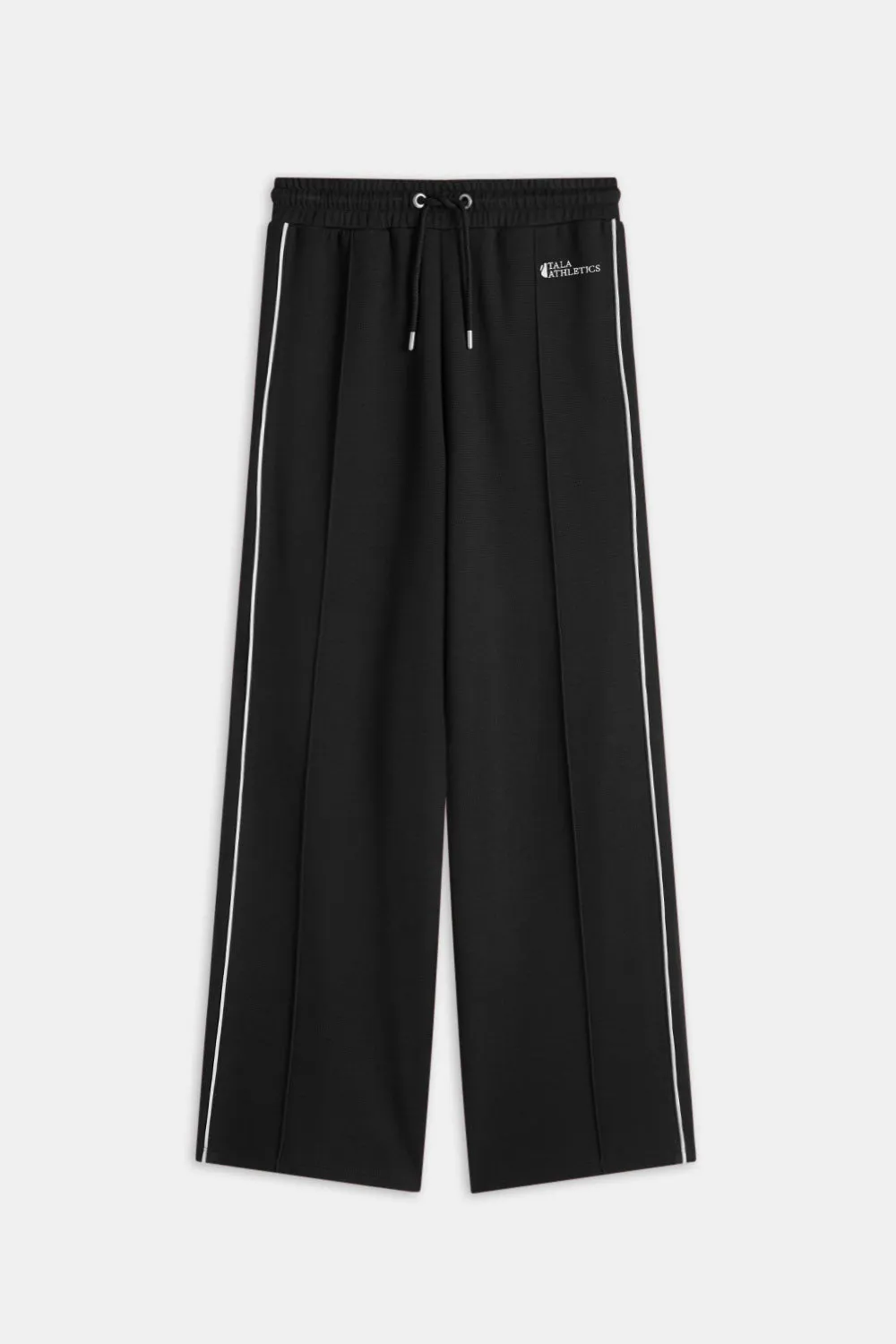 Contrast Piping Track Pant - Shadow Black sold by TALA
