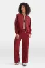 Contrast Piping Track Jacket - Vintage Red sold by TALA