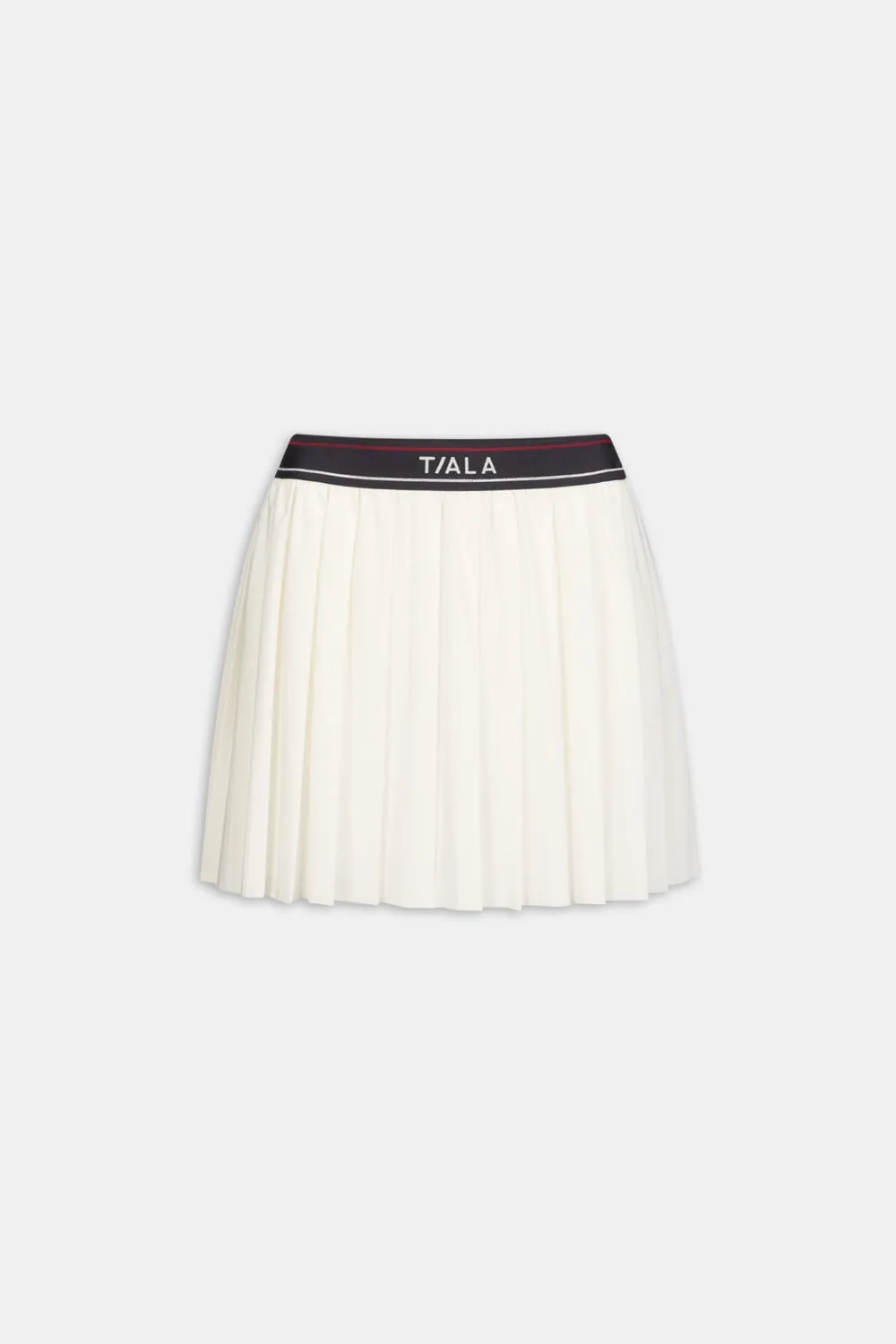 DayFlex Logo Pleated Skort - Ivory sold by TALA
