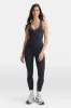 DayFlex Built-In Support V Neck Racer Vest - Midnight Navy sold by TALA