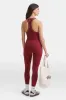 DayFlex Built-In Support V Neck Racer Vest - Vintage Red sold by TALA