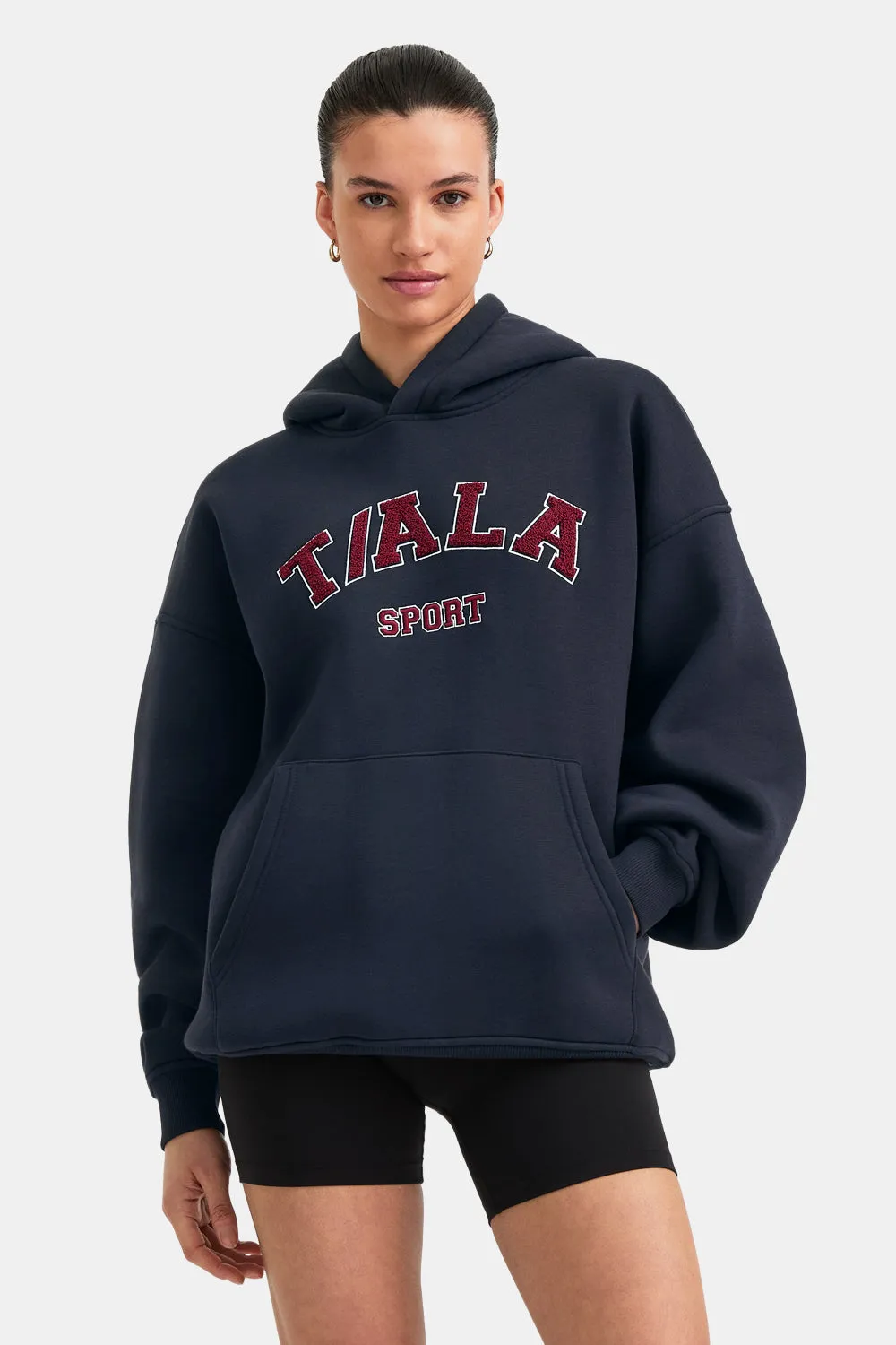Oversized Club Hoodie - Midnight Blue sold by TALA product image thumbnail 3