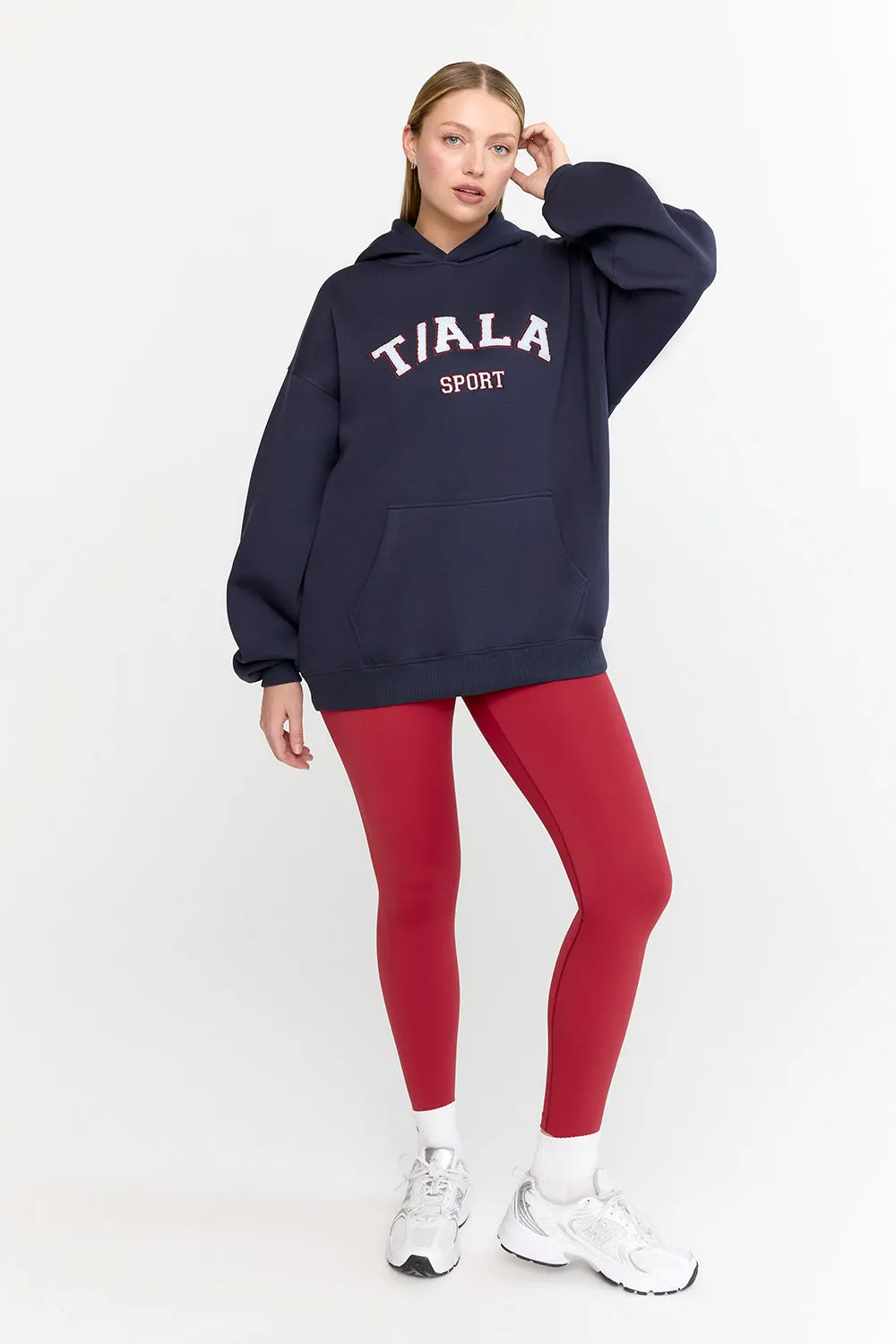 OVERSIZED CLUB HOODIE - NAVY sold by TALA product image thumbnail 2