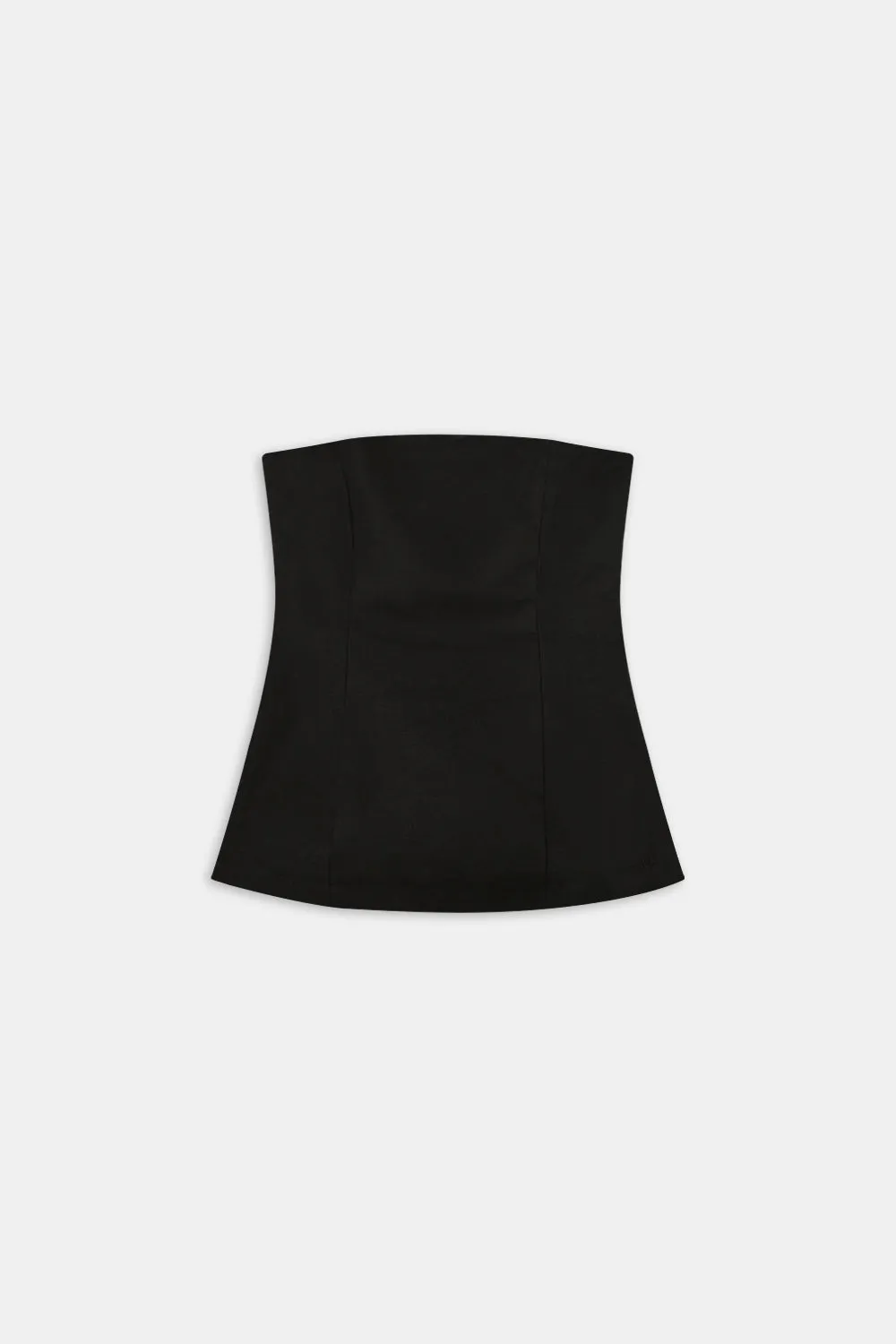 Heavyweight Linen Longline Strapless Top - Black Onyx sold by TALA product image thumbnail 2