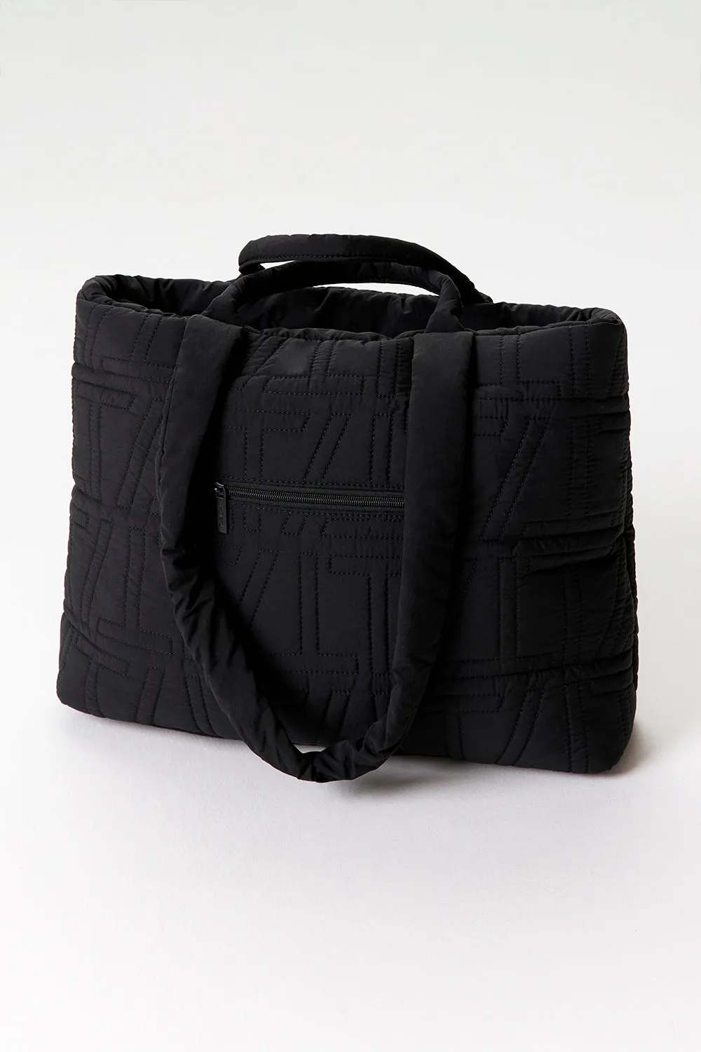 THE ESSENTIAL PADDED TOTE BAG - BLACK | Parallel