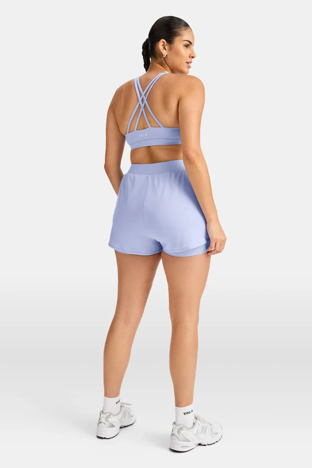 SkinLuxe Tank Sports Bra - Lilac sold by TALA product image thumbnail 4