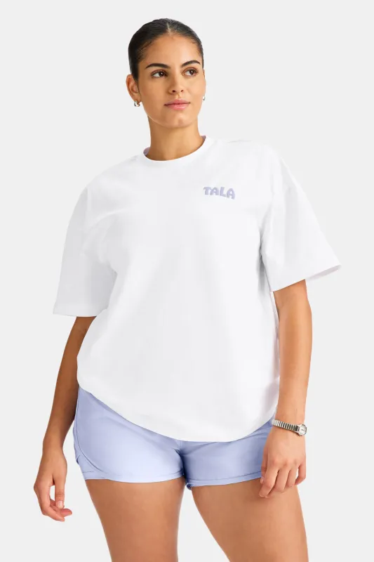 TALA Le Soleil Tee - White sold by TALA