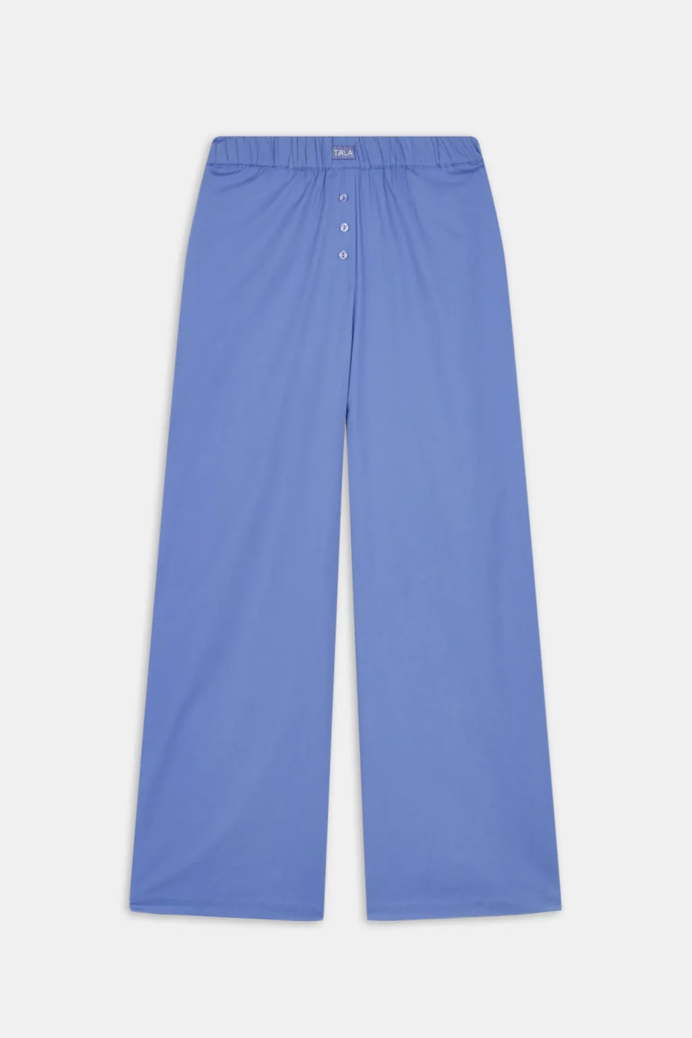 Poplin Trouser - Positano Blue sold by TALA product image thumbnail 2