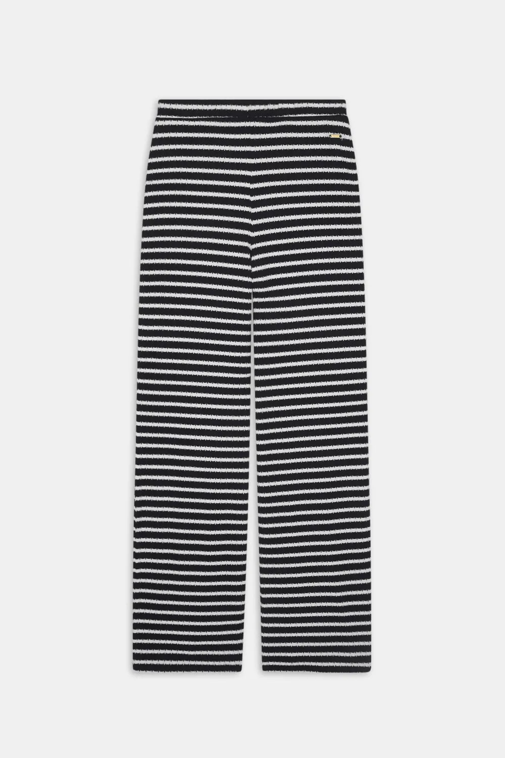 Stripe Knit Trouser - Black & White sold by TALA product image thumbnail 2
