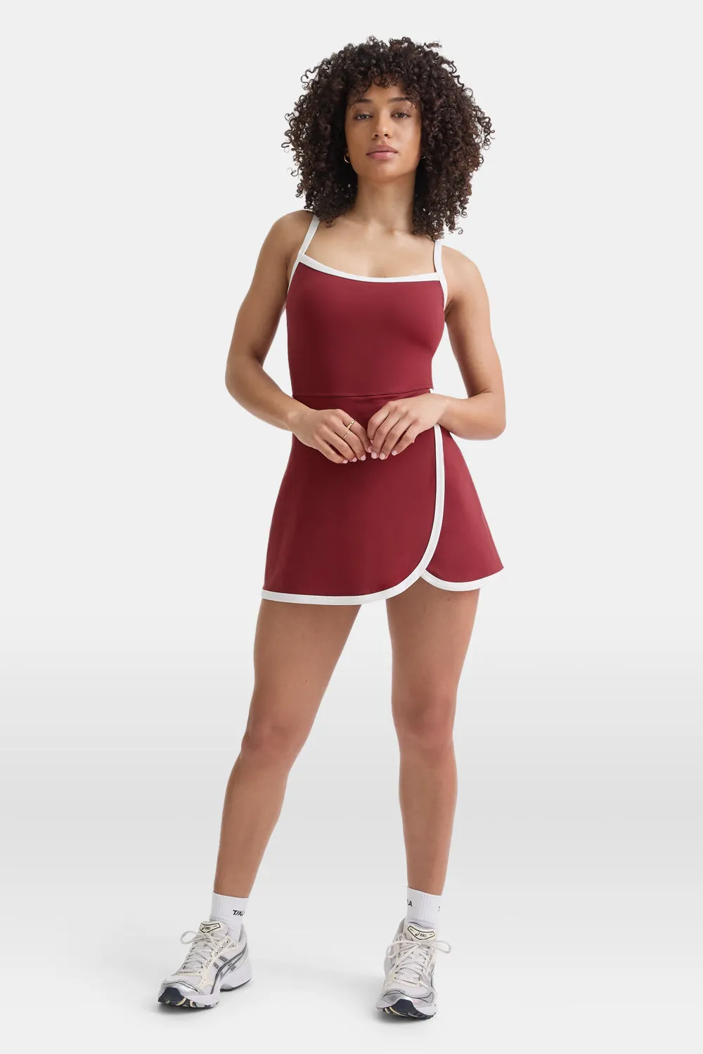 DayFlex Active Dress - Vintage Red & Ivory sold by TALA product image thumbnail 4