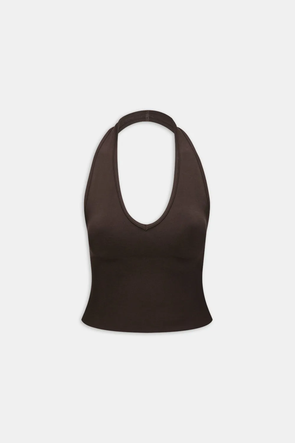 Sculpt Seamless Halter Tank - Americano sold by TALA product image thumbnail 2