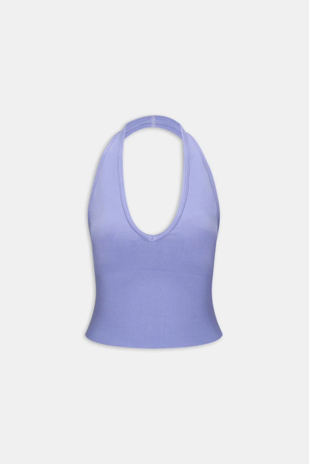 Sculpt Seamless Halter Tank - Aster Blue sold by TALA product image thumbnail 2