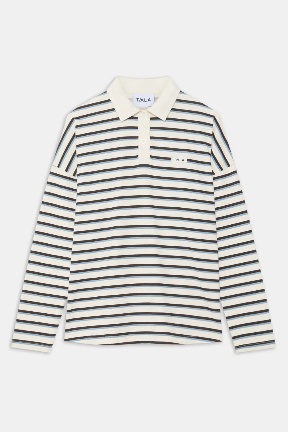 Rugby Polo Shirt - Striped sold by TALA product image thumbnail 2