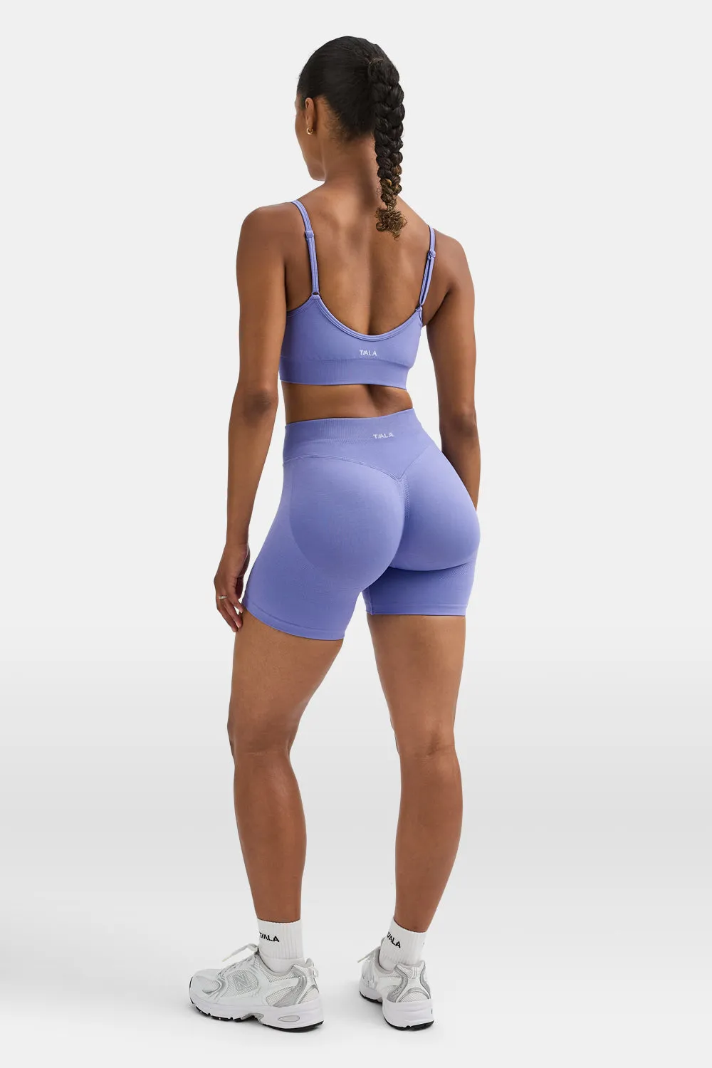 Sculpt Seamless UltraSculpt Shorts - Aster Blue sold by TALA product image thumbnail 4
