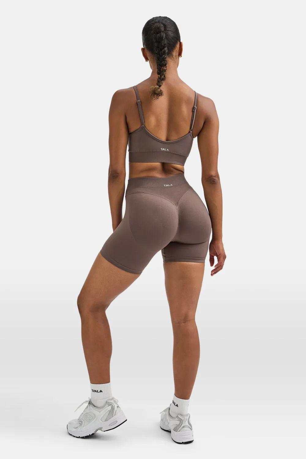 Sculpt Seamless UltraSculpt Shorts - Dark Truffle sold by TALA product image thumbnail 4