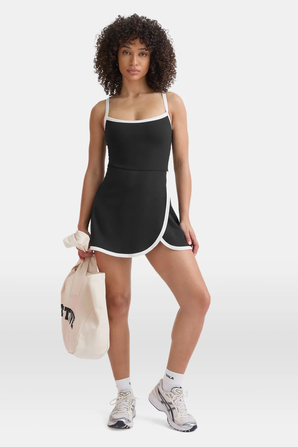 DayFlex Active Dress - Shadow Black & Ivory sold by TALA product image thumbnail 3