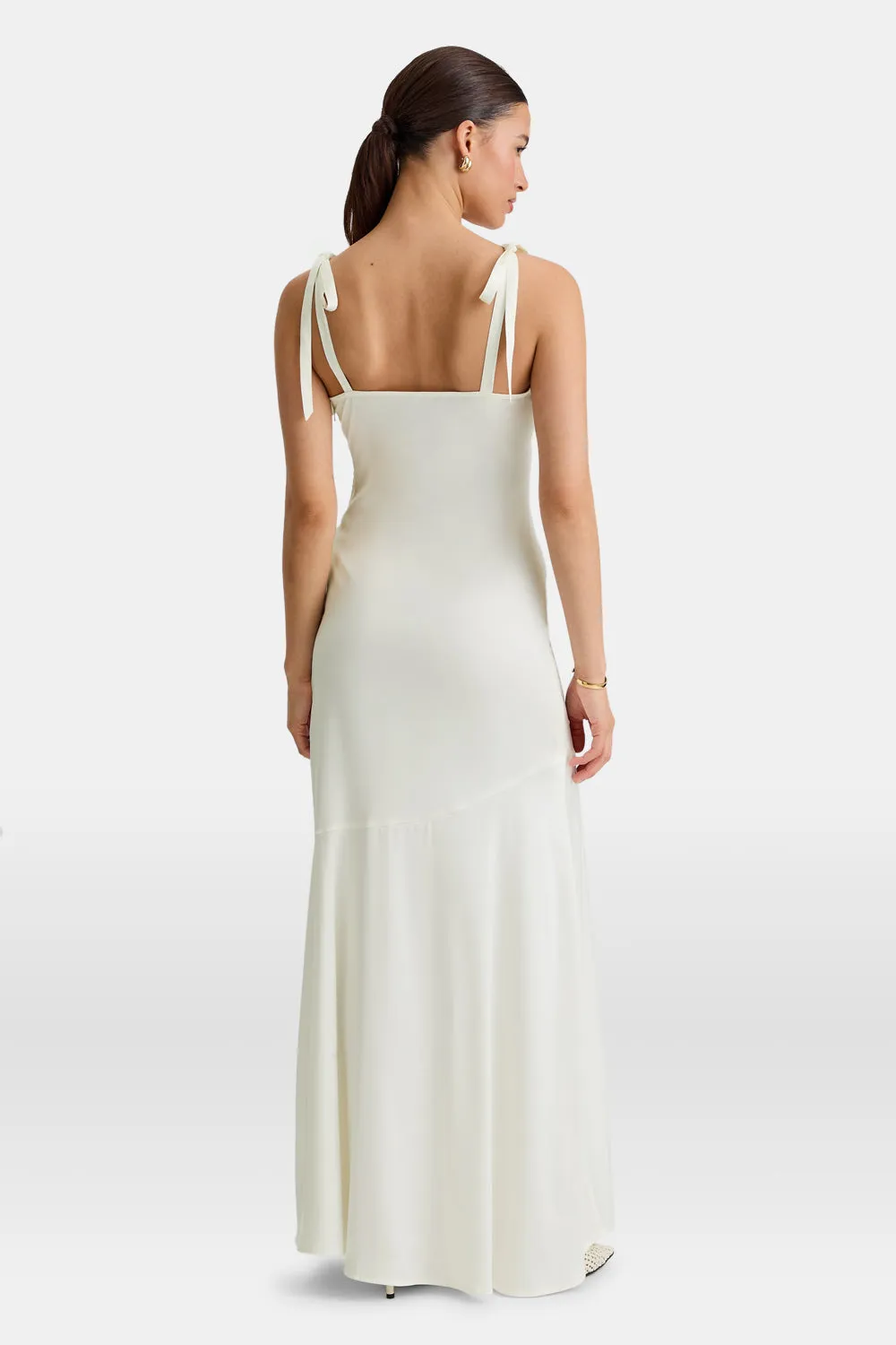 Silky Maxi Dress - Diamond White sold by TALA product image thumbnail 5