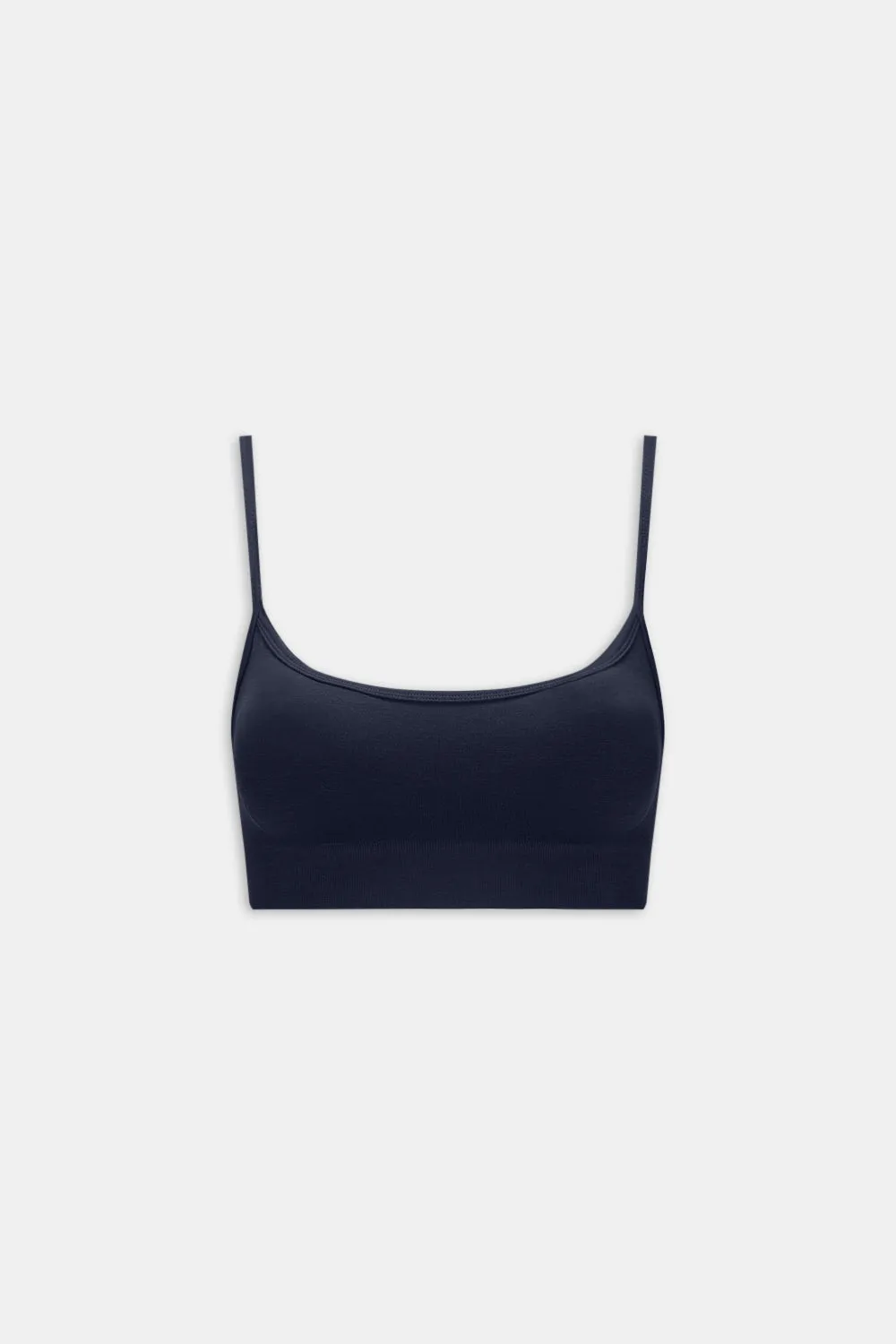 Sculpt Seamless Bandeau Sports Bra - Navy Marl sold by TALA product image thumbnail 2