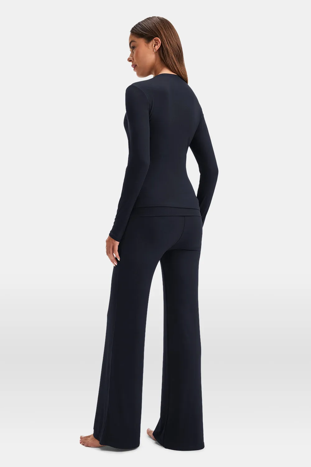 365 Sculpting Lounge Top - Washed Navy sold by TALA product image thumbnail 4