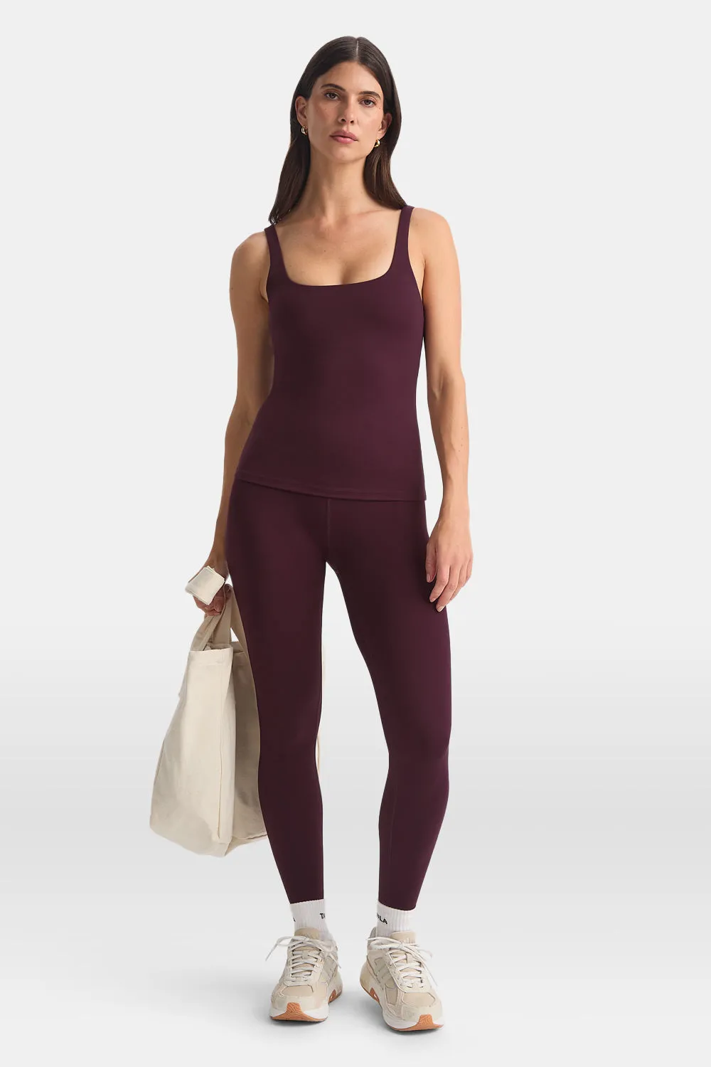 DayFlex Square Neck Full Length Vest - Fig sold by TALA product image thumbnail 5