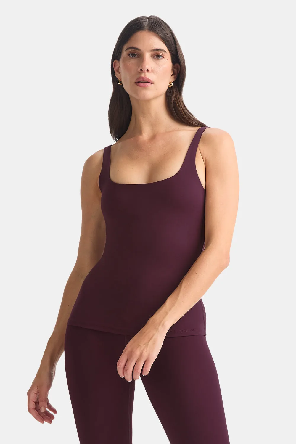 DayFlex Square Neck Full Length Vest - Fig sold by TALA