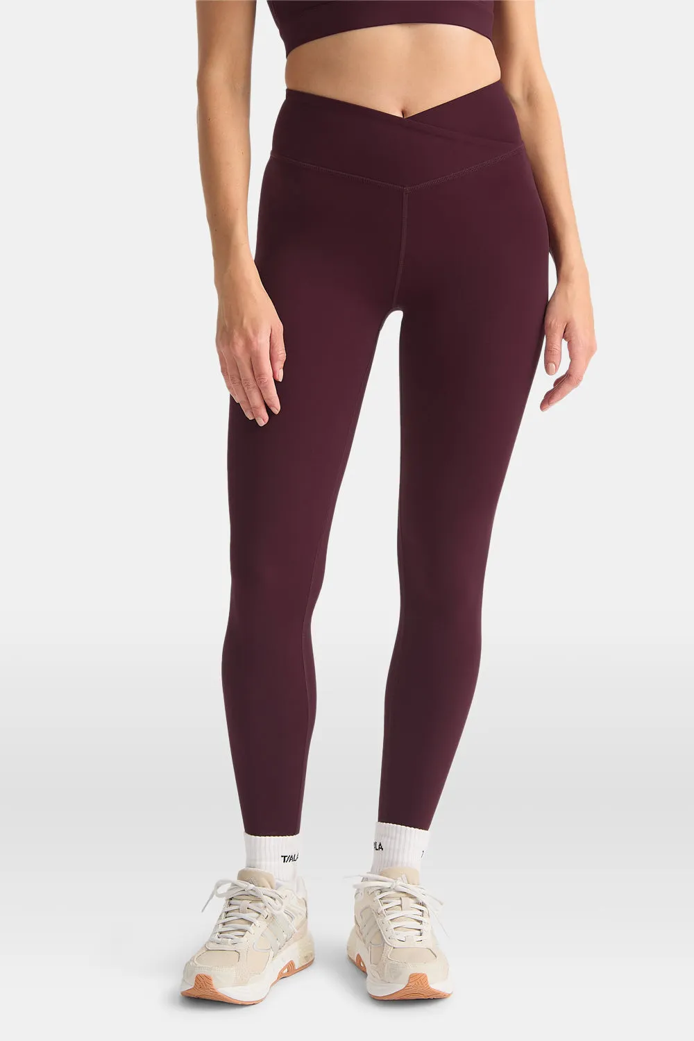 DayFlex Wrap High Waisted Legging - Fig sold by TALA product image thumbnail 3