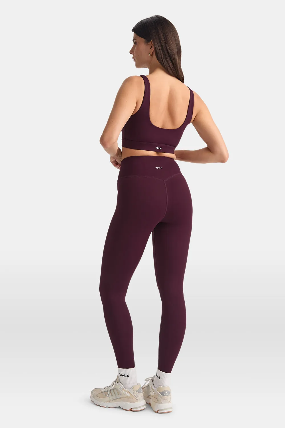 DayFlex Wrap High Waisted Legging - Fig sold by TALA product image thumbnail 2