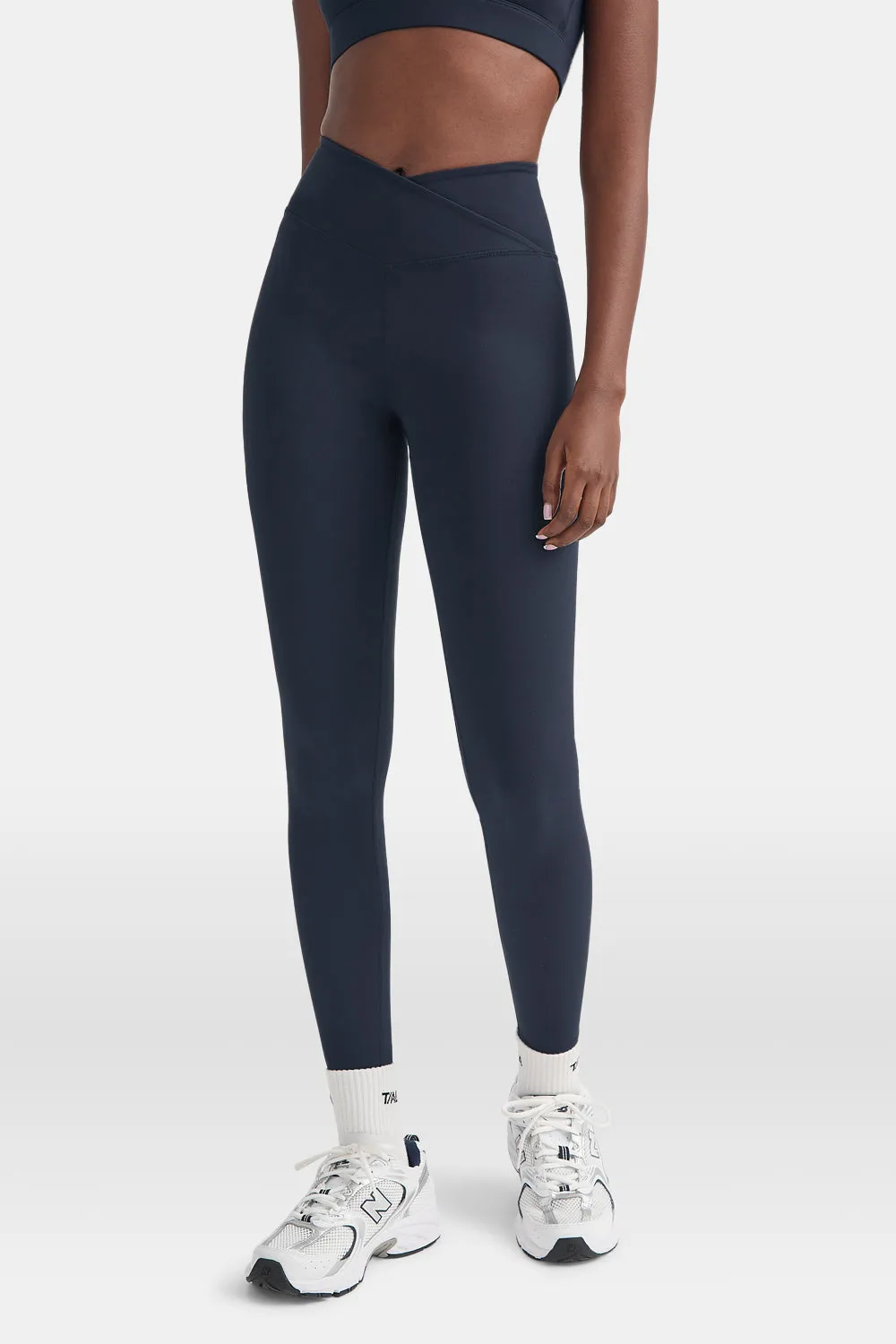 DayFlex Wrap High Waisted Legging - Midnight Navy sold by TALA