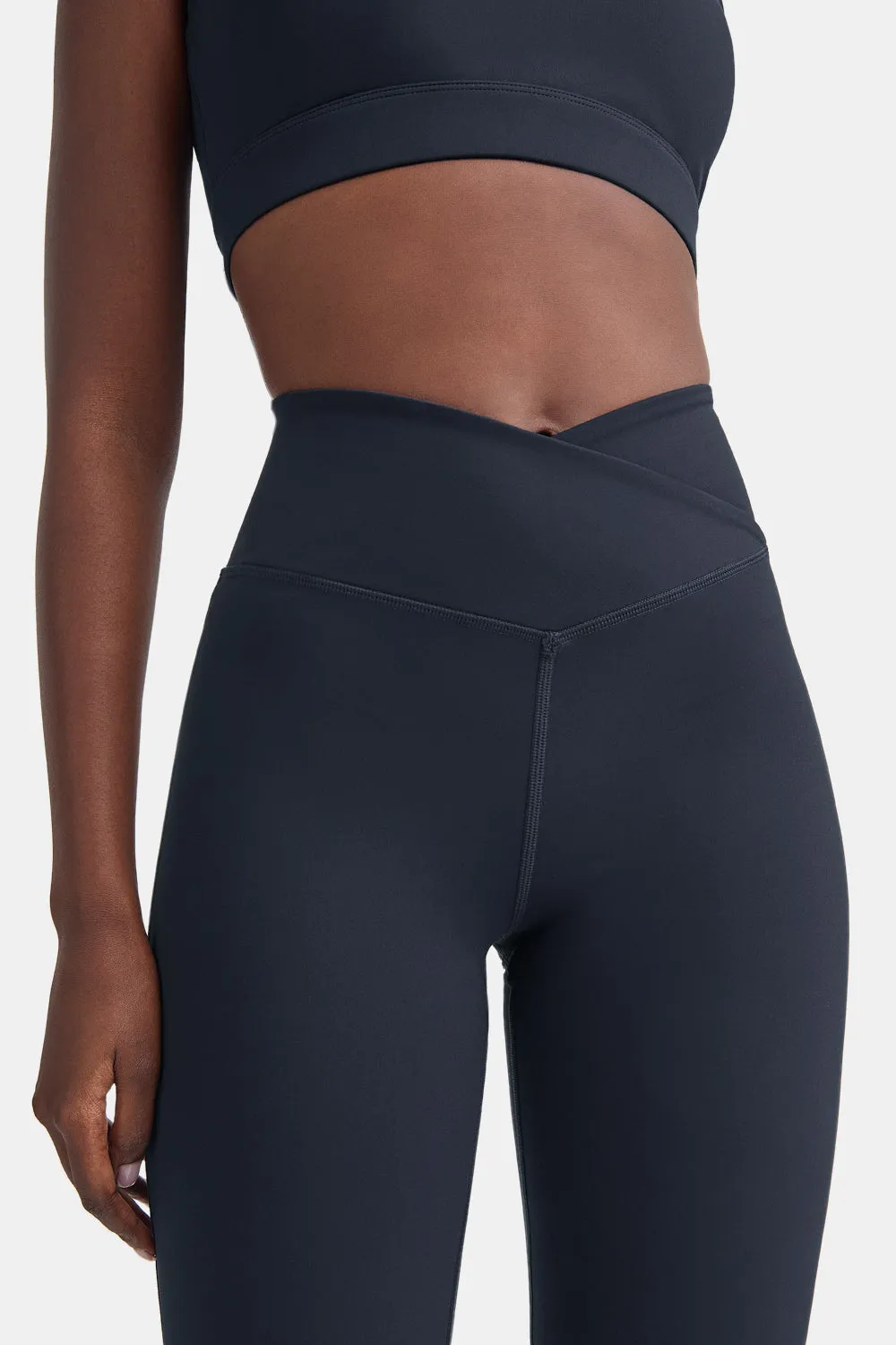 DayFlex Wrap Flared Yoga Pant - Midnight Navy sold by TALA product image thumbnail 5