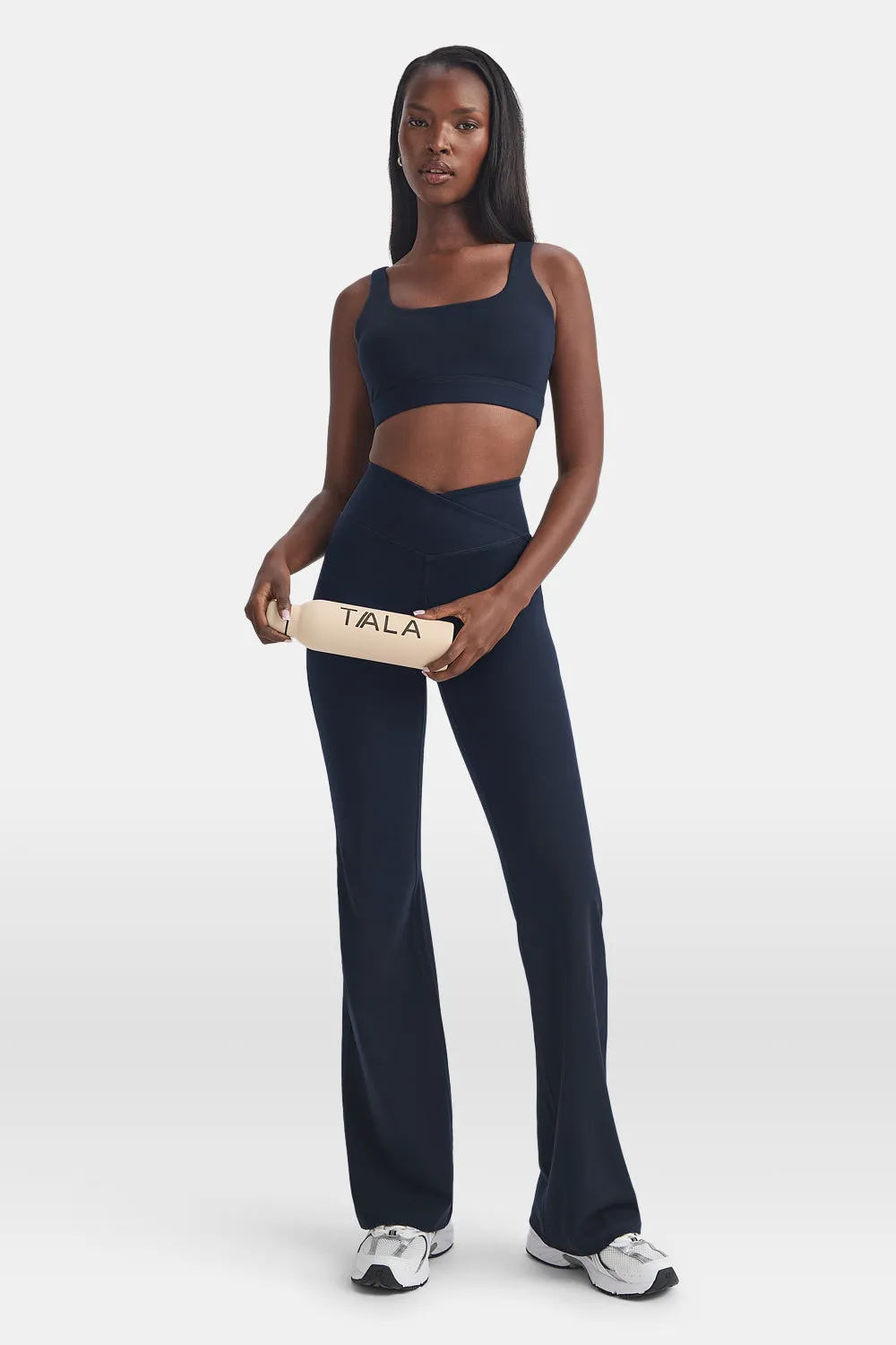 DayFlex Wrap Flared Yoga Pant - Midnight Navy sold by TALA product image thumbnail 3