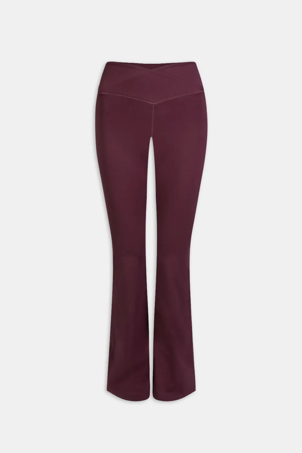 DayFlex Wrap Flared Yoga Pant - Fig sold by TALA product image thumbnail 2