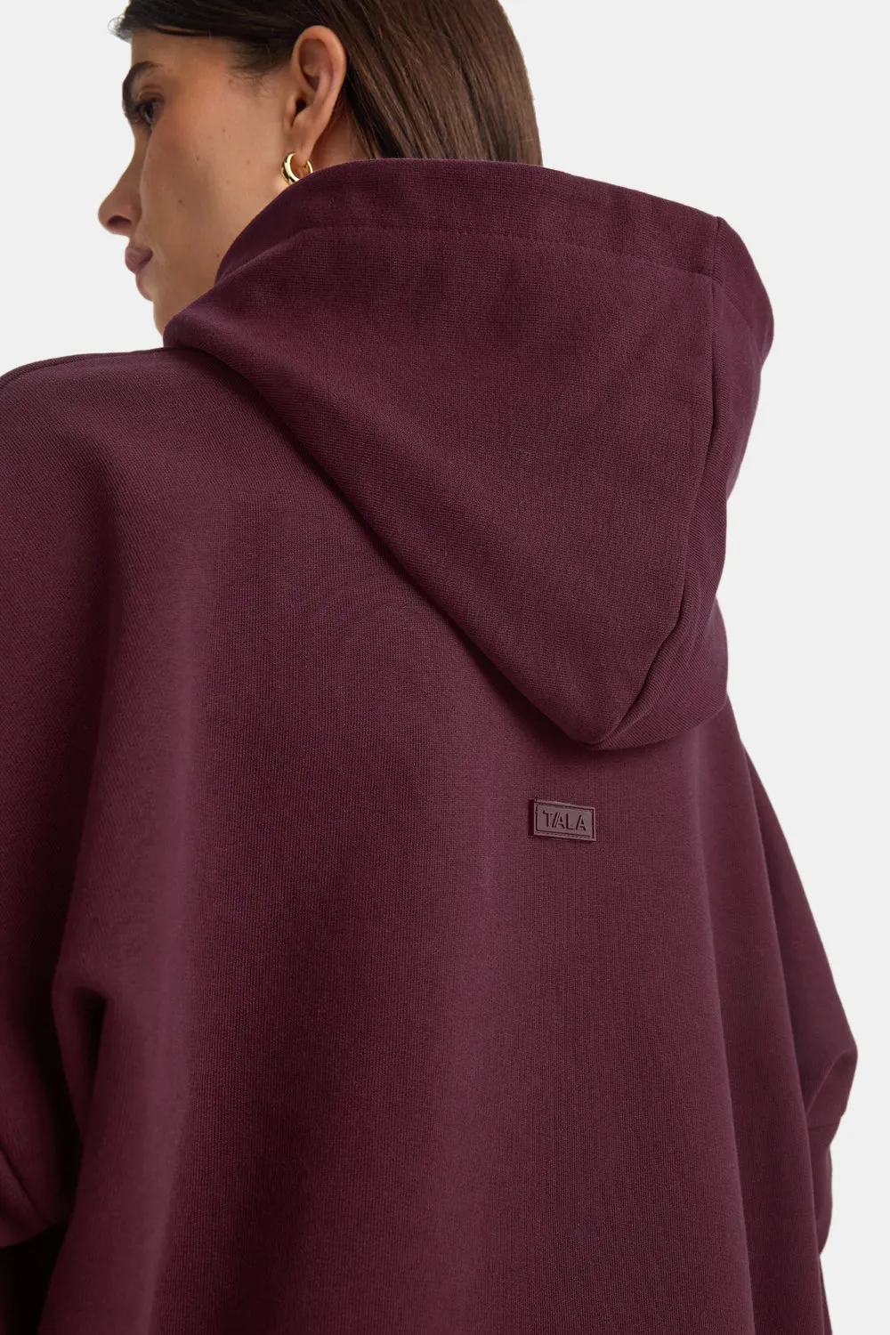 Girlfriend Hoodie - Fig sold by TALA product image thumbnail 5