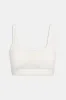 DayFlex Square Neck Sports Bra - Ivory sold by TALA