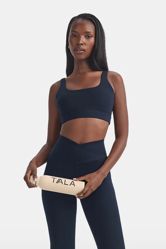 DayFlex Square Neck Sports Bra - Midnight Navy sold by TALA